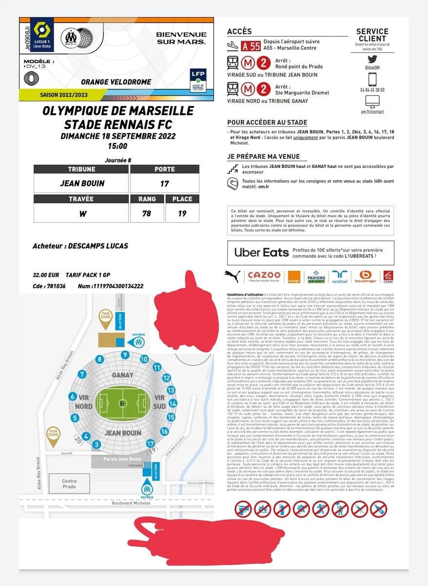 Billets PSG – OM (8 févr. 2026