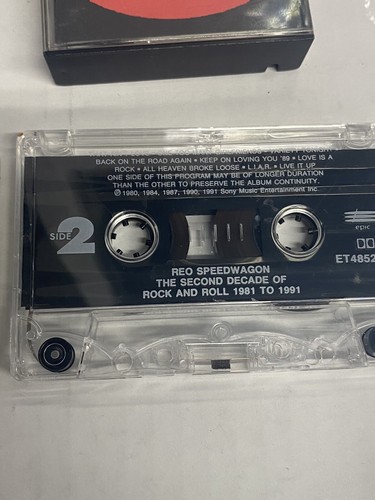 REO Speedwagon - Hi Infidelity 1980 Cassette Tape (Tested) Three Tapes - Picture 8 of 13