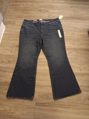 Universal Thread High Rise Flare Jeans,  Size 24 Plus