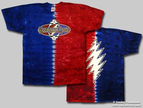 ALTRA Grateful Dead Tie Dye Shirt size 2XL Flip it upside down The Other Ones