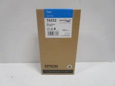 2021 GENUINE EPSON T6532 CYAN ULTRACHROME HDR INK STYLUS PRO 4900 NEW