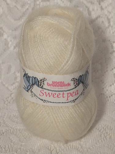 Vintage Braunschweig Sweetpea Baby 100 Prozent Acrylgarn Menge Farbe gelb - Bild 5 von 12