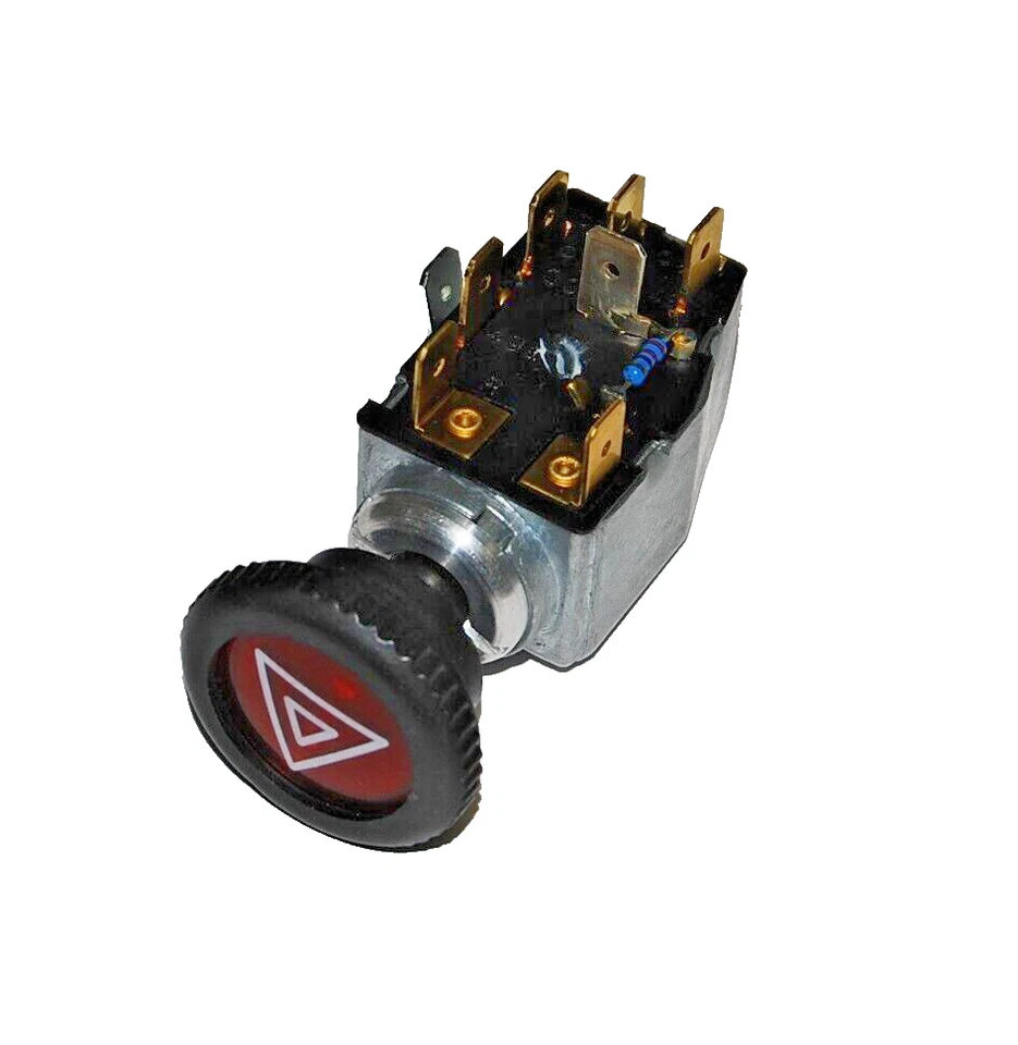 Interruptor intermitente de emergencia para Volkswagen Type1 Bug Type2 Bus Type3 Ghia Thing Foto 2 de 2