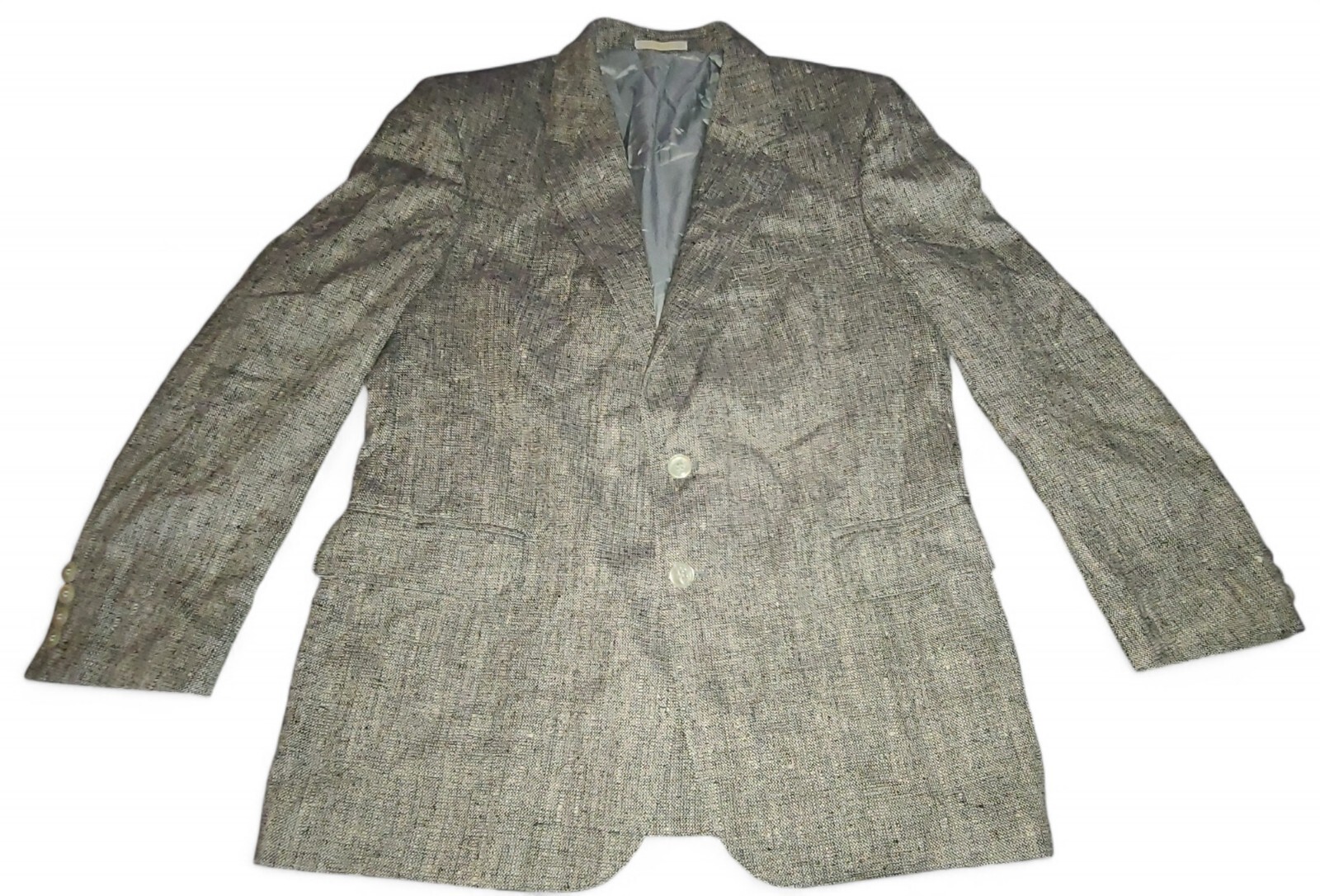 FILA Blazer giacca sportiva Savile Row da uomo taglia 42R grigio a quadretti