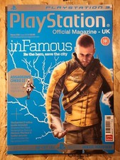 PlayStation Magazine June 2009 #32 (832) InFamous Assassins Creed 2 UFC Mafia 2