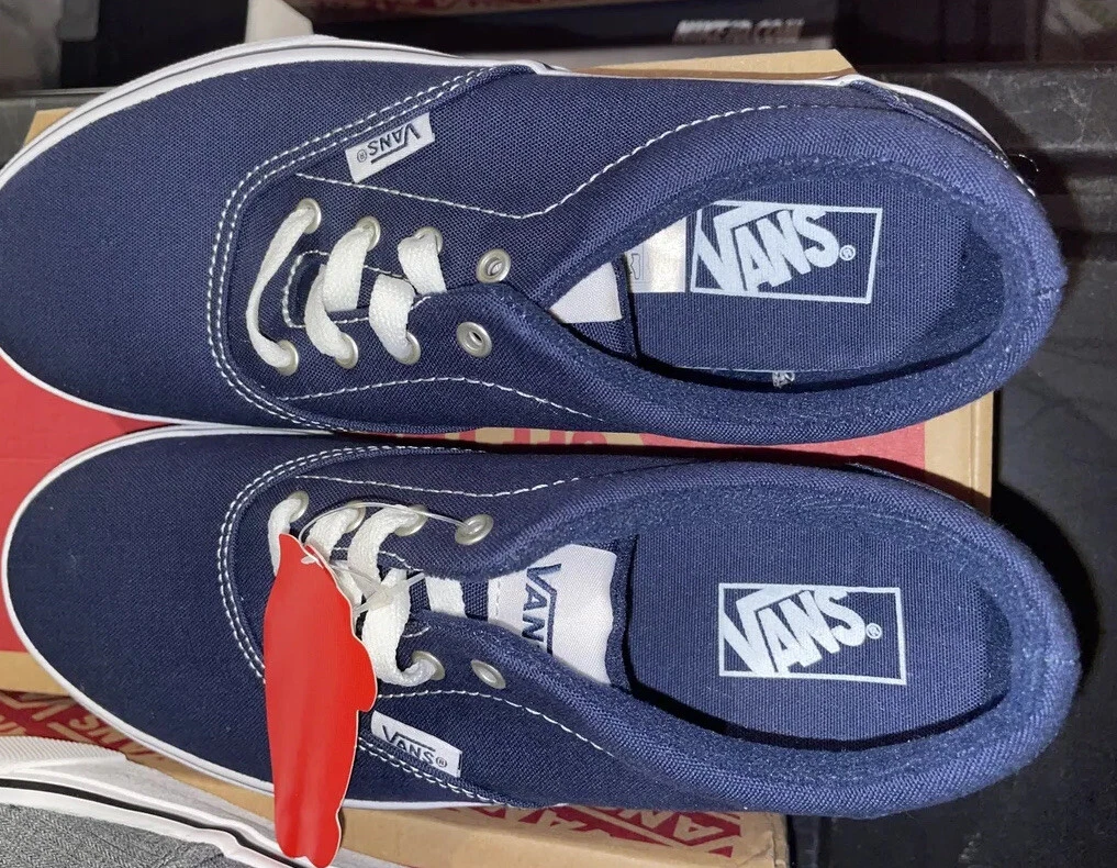 Vans Doheny Navy Blue Sneakers Size 4 Youth Boys Or Girls Brand