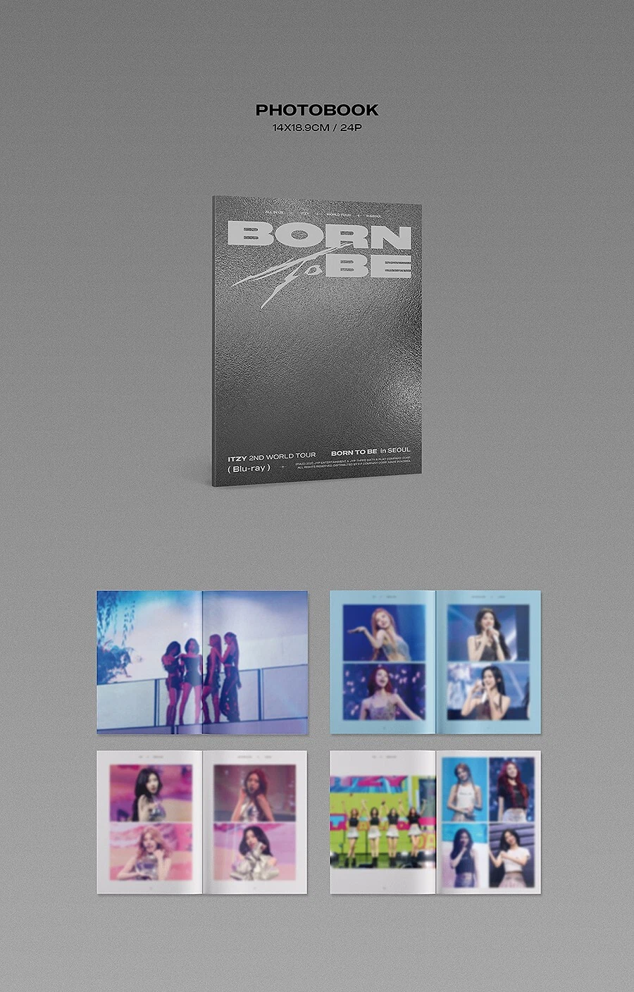 ITZY 2ND WORLD TOUR [BORN TO BE] IN SEOUL [DVD/BLU-RAY] with