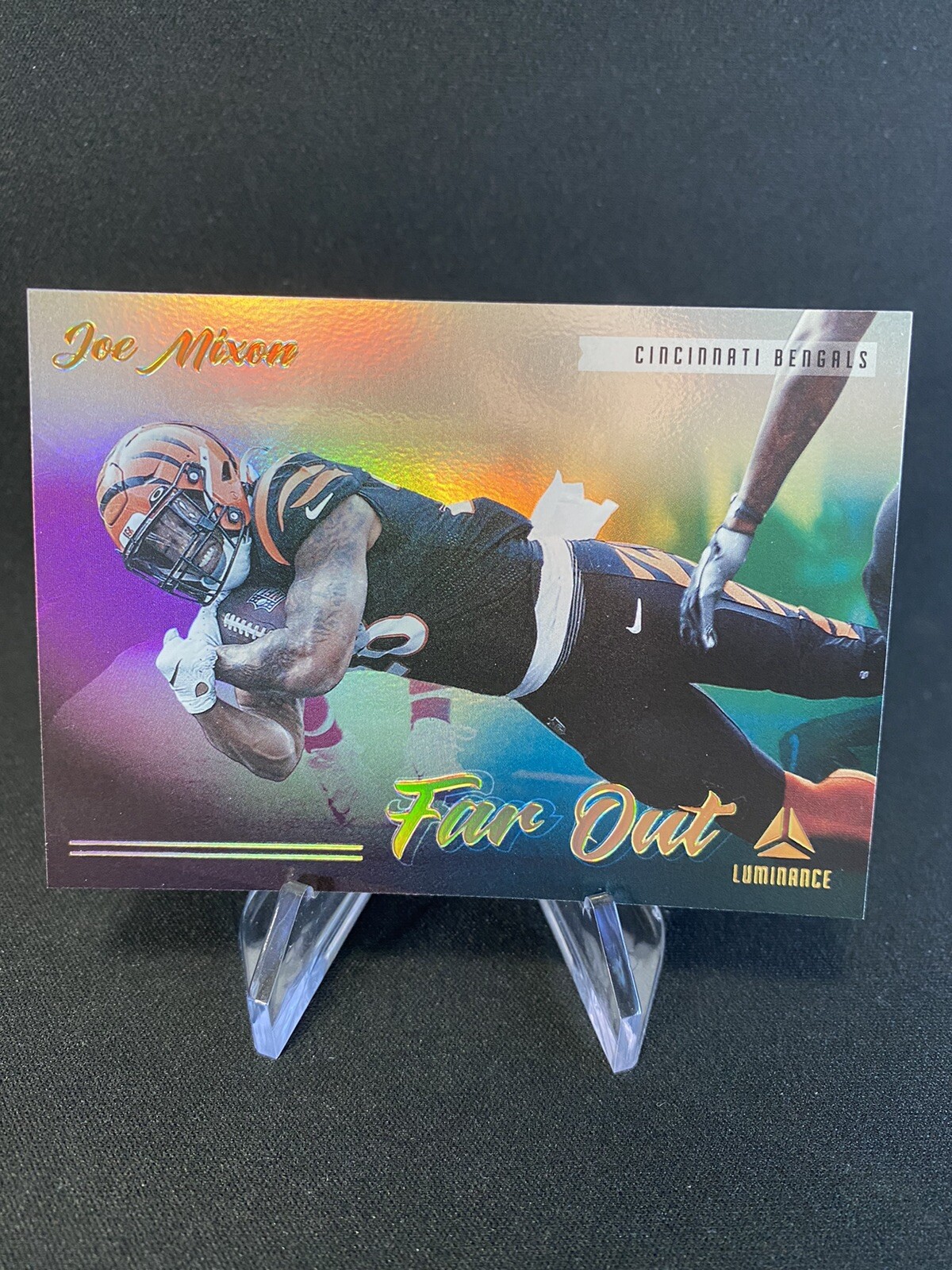 Joe Mixon 2022 Panini Luminance - Far Out Case Hit SSP - Bengals - FD-JMI