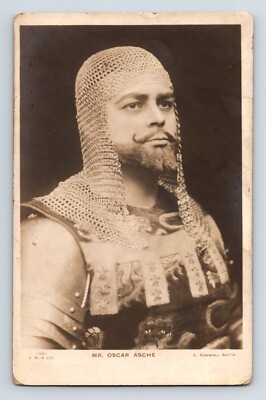 Australischer Schauspieler, Sänger, Regisseur, Herr Oscar Asche. Unbestellte Postkarte.