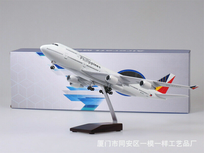 1:150 Philippine Airlines Boing747 Resin Passenger Aircraft