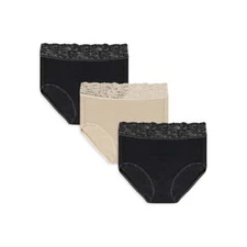 New Radiant Vanity Fair Women's Light and Luxe Brief Panties 3 Pairs U Pick