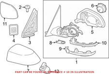 Genuine OEM Front Right Turn Signal Light Assembly for BMW 63137441440