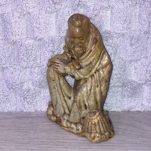 Vintage Chinese Hand Carved Jade Sculpture . - Picture 10 of 24
