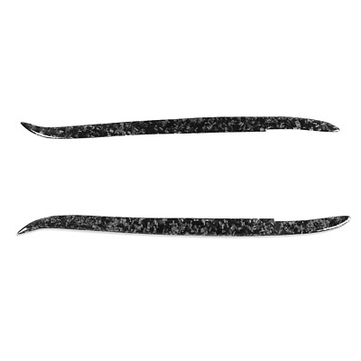 2Pcs For BMW 5 Series E39 1995-03 Forged Carbon Headlight Eyelid