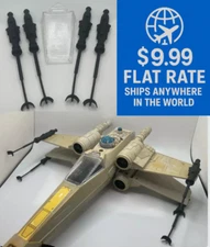 Vintage Star Wars Kenner X Wing Canopy & Laser Cannons Set Repro 1978 X-Wing