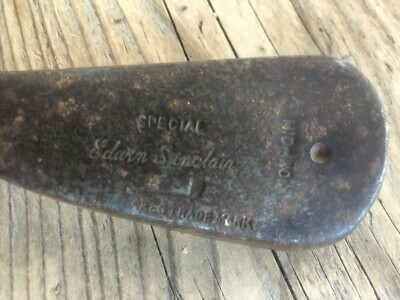 seventytwo_clubhous【 ANTIQUAGOLF×STCH 】 Rare Old Antique St Andrews Hickory Golf Club Personally Checked