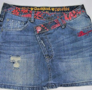 desigual denim skirt