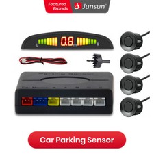 Einparkhilfe 4 Sensoren zum Nachrüsten hinten Parkhilfe PDC Rückfahrwarner Audio