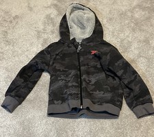 Reebok Child  s Size 4 Camo Zippered Hoodie