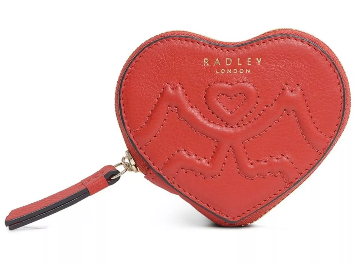 Radley Brown And Pink Handbag Shoulder Bag Purse with Attached Coin Purse |  eBay