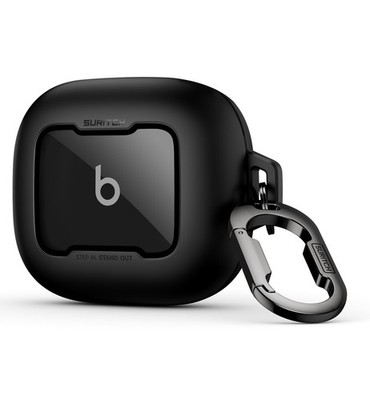 Suritch Case for Beats Powerbeats Fit Earbuds 2025 with Magnetic Lock Carabiner