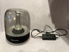 HARMAN KARDON AURA STUDIO BLUETOOTH WIRELESS SPEAKER BLACK RARE VINTAGE 
