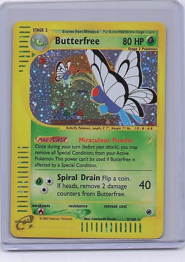 Butterfree Pokémon TCG Cards for sale | eBay