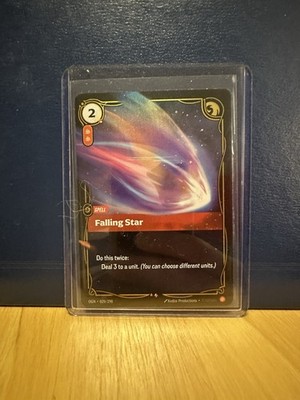 Falling Star Rare Foil 029/298 Riftbound League of Legends Origins