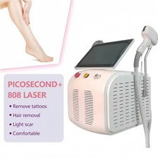 2in1 Diode Laser Hair Picosecond Tattoo Removal Machine Yag 755 808 940 1064nm