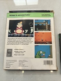 Bonk's Adventure TurboGrafx-16 Complete CIB Box Case Manual Game & Sleeve Tested
