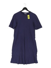 Uniqlo T-Shirt Midi Dress S in Blue