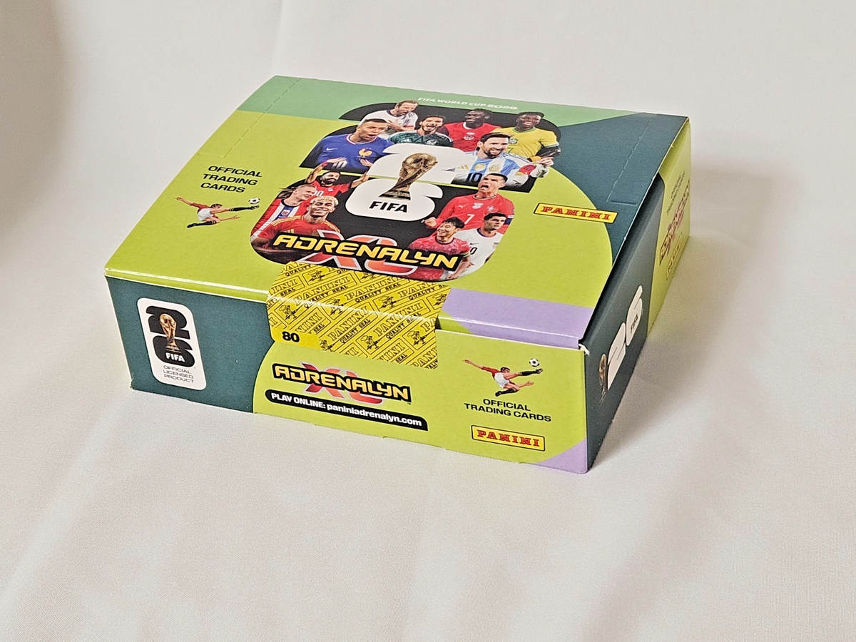 2026 Panini FIFA World Cup Adrenalyn XL Sealed Booster Box 36 Pack (144Cards) 2026 Panini FIFA World Cup Adrenalyn XL Sealed Booster Box 36 Pack (144Cards)