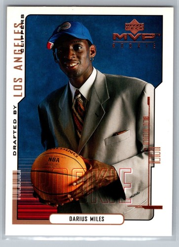 2000 Upper Deck MVP Darius Miles #202 card