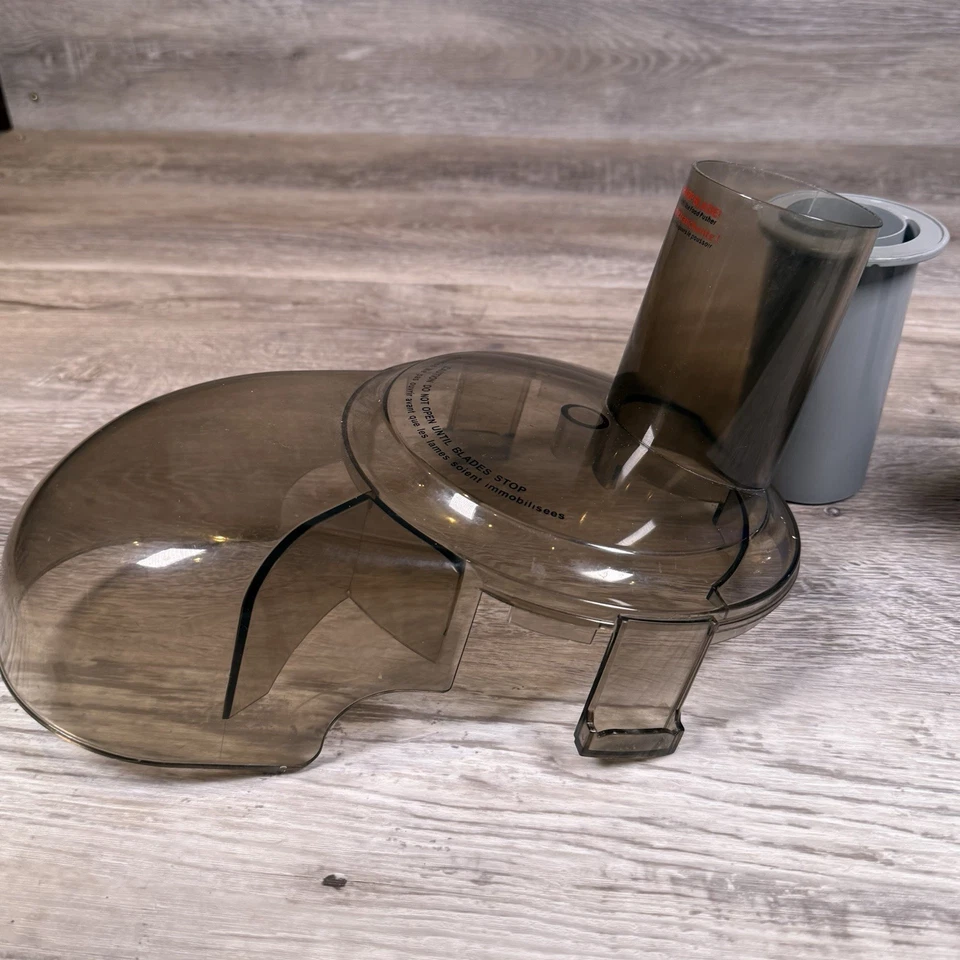 Bullet Express BE-110 Replacement Part Slicer Shredder COVER LID + Pusher - Image 3 of 4