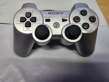 Official Sony PlayStation 3 PS3 Silver DualSh...