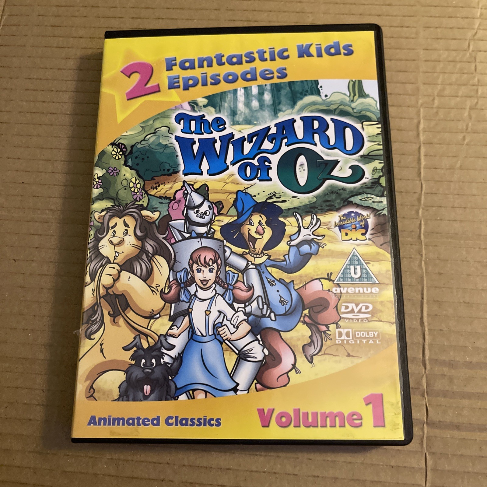 Animated Classics - WIZARD OF OZ VOL.1 (DVD, 2005)