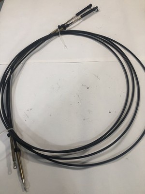Evinrude/Johnson Control Cables 17  Long Good Condition 