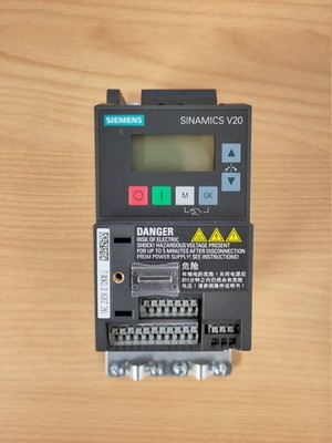 Siemens Sinamics V20 Frequenzumrichter 0,12kW 120W 230V 6SL3210-5BB11-2UV1