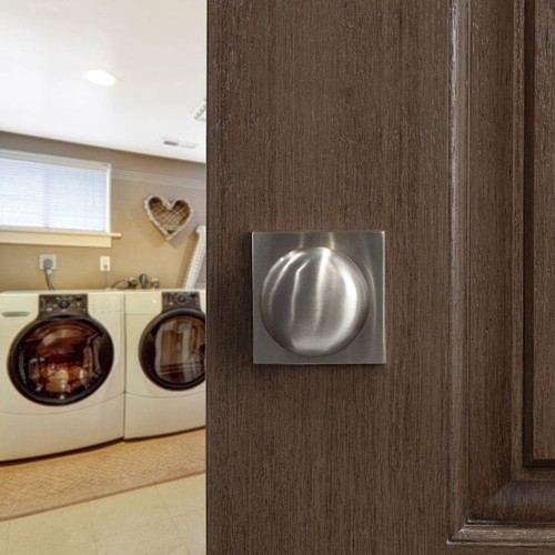 DELANEY HARDWARE Bravura Macon 906-7 Passage Door Knob Bright Chrome - Picture 4 of 6