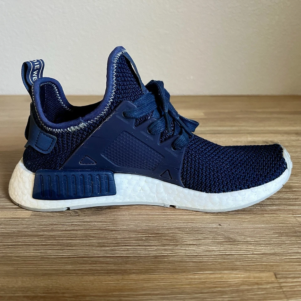 Mujer Adidas NMD R1 Tenis Azul Boost Puntada en Contraste Ropa de Calle Talla 7 Foto 3 de 4