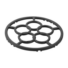 Support de wok pour poêle en fonte pour brûleur à anneau plaque de cuisson fi