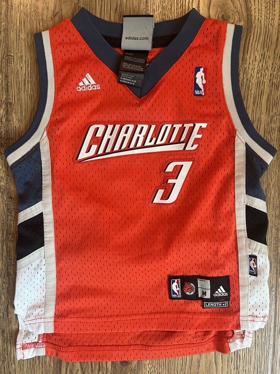 ADIDAS Lance Stephenson Charlotte Bobcats Rare Jersey #1 Youth SZ