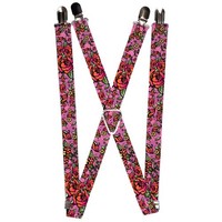 `Suspenders - 1.0`` - Born To Blossom Close-Up Pink` (Us Import) ACC NEU
