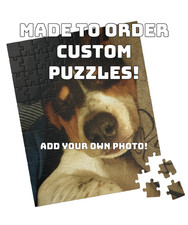 Custom Made to Order Puzzles  Personalized Photo Jigsaw, 110 Piece