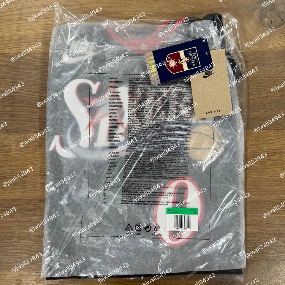 Nike Tyrese Maxey Philadelphia 76ers Swingman Jersey 2025 Classic Edition Sixers - Image 3 of 4