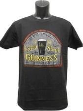 NEW Guinness Extra Stout 1759 Beer Mens Size S Small Black Shirt