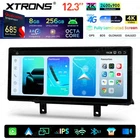 12.3" Android 14 2K Car Screen CarPlay 8+256G for BMW 3er F30 F31 F80 M3 F82 M4