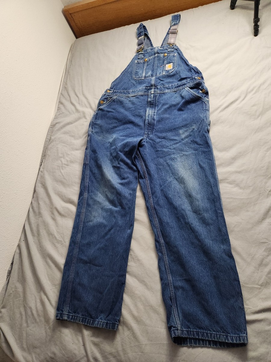 Overalls Mens Carhartt R07 Dst Carhartt Denim Bib Overalls Mens