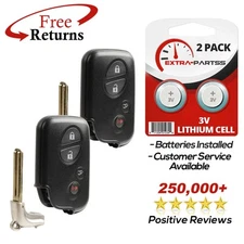 2 For 2008 2009 2010 2011 2012 Lexus LX570 RX350 Keyless Entry Smart Key Fob 4b