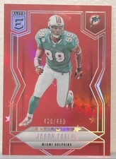 2025 Panini Donruss Elite – Jason Taylor #84 Aspirations Stars /499 — Dolphins